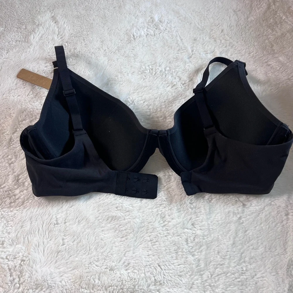 Skims Women's Onyx Underwire Bra Black BR-UWR-1997 Size 38D NWT - Picture 7 of 11